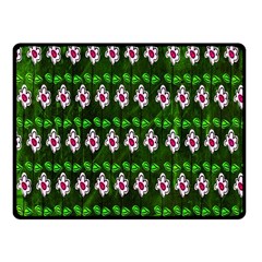 Floral Pattern Fleece Blanket (small) by Nexatart