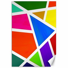 Geometric Blocks Canvas 20  X 30  