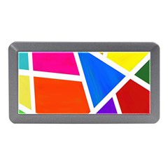 Geometric Blocks Memory Card Reader (mini) by Nexatart