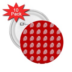 Happy Chinese New Year Pattern 2 25  Buttons (10 Pack)  by dflcprints