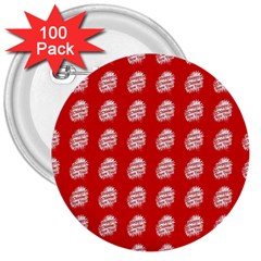 Happy Chinese New Year Pattern 3  Buttons (100 Pack)  by dflcprints