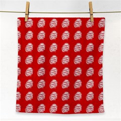 Happy Chinese New Year Pattern Face Towel by dflcprints