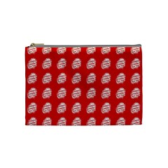 Happy Chinese New Year Pattern Cosmetic Bag (medium)  by dflcprints