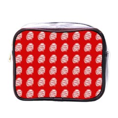 Happy Chinese New Year Pattern Mini Toiletries Bags by dflcprints