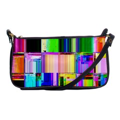 Glitch Art Abstract Shoulder Clutch Bags