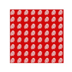 Happy Chinese New Year Pattern Small Satin Scarf (square)  by dflcprints