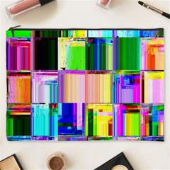 Glitch Art Abstract Cosmetic Bag (xxxl)  by Nexatart