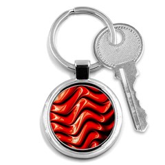 Fractal Mathematics Abstract Key Chains (round) 