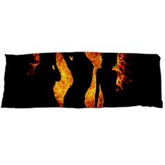 Heart Love Flame Girl Sexy Pose Body Pillow Case (dakimakura) by Nexatart