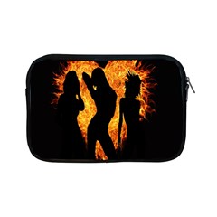 Heart Love Flame Girl Sexy Pose Apple Ipad Mini Zipper Cases by Nexatart