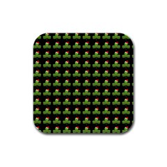 Irish Christmas Xmas Rubber Square Coaster (4 Pack) 