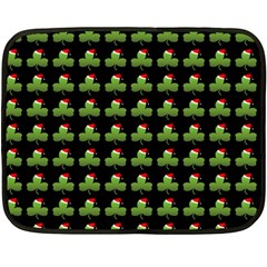 Irish Christmas Xmas Fleece Blanket (mini)