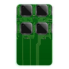 Green Circuit Board Pattern Memory Card Reader