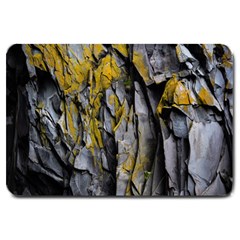 Grey Yellow Stone Large Doormat 