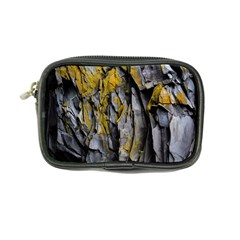 Grey Yellow Stone Coin Purse by Nexatart