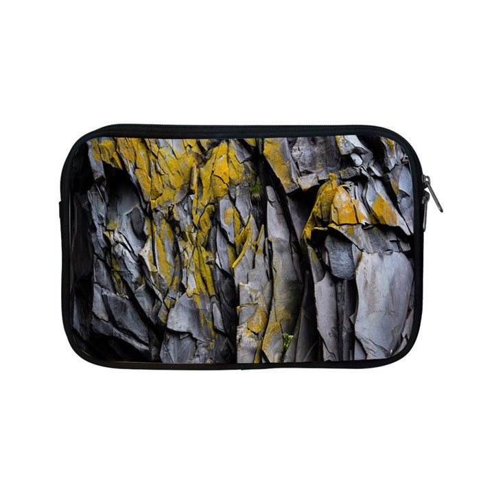 Grey Yellow Stone Apple iPad Mini Zipper Cases