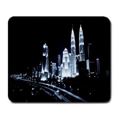 Kuala Lumpur Urban Night Building Large Mousepads by Nexatart