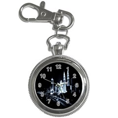 Kuala Lumpur Urban Night Building Key Chain Watches