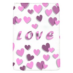 Love Valentine S Day 3d Fabric Flap Covers (s)  by Nexatart