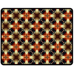 Kaleidoscope Image Background Fleece Blanket (medium) 