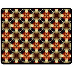 Kaleidoscope Image Background Double Sided Fleece Blanket (medium)  by Nexatart