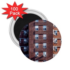 New York Building Windows Manhattan 2 25  Magnets (100 Pack) 