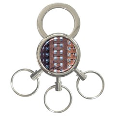 New York Building Windows Manhattan 3-ring Key Chains by Nexatart