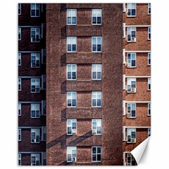 New York Building Windows Manhattan Canvas 16  X 20   by Nexatart