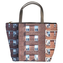 New York Building Windows Manhattan Bucket Bags by Nexatart