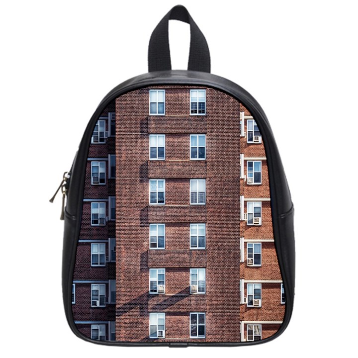 New York Building Windows Manhattan School Bags (Small) 