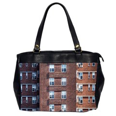 New York Building Windows Manhattan Office Handbags (2 Sides)  by Nexatart