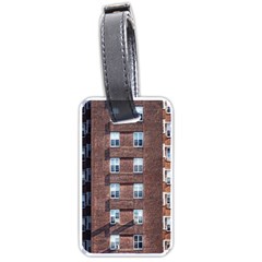 New York Building Windows Manhattan Luggage Tags (one Side)  by Nexatart