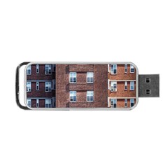 New York Building Windows Manhattan Portable Usb Flash (two Sides)