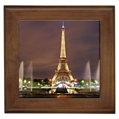 Paris Eiffel Tower Framed Tiles