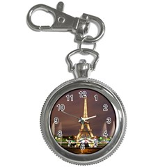 Paris Eiffel Tower Key Chain Watches by Nexatart