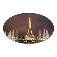 Paris Eiffel Tower Oval Magnet