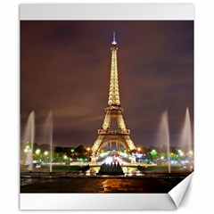 Paris Eiffel Tower Canvas 20  X 24   by Nexatart