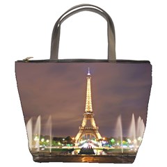 Paris Eiffel Tower Bucket Bags