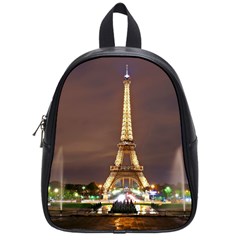 Paris Eiffel Tower School Bags (small)  by Nexatart