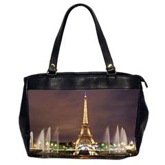 Paris Eiffel Tower Office Handbags (2 Sides)  by Nexatart