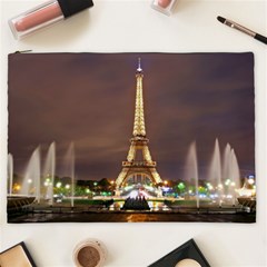 Paris Eiffel Tower Cosmetic Bag (xxl)  by Nexatart