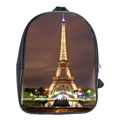 Paris Eiffel Tower School Bags (XL) 