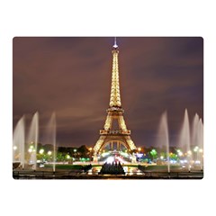 Paris Eiffel Tower Double Sided Flano Blanket (mini) 