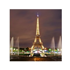 Paris Eiffel Tower Small Satin Scarf (Square)