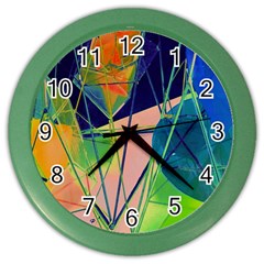 New Form Technology Color Wall Clocks by Nexatart