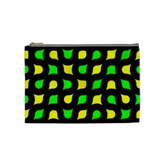 Yellow green shapes                                                     Cosmetic Bag