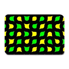 Yellow green shapes                                                    Plate Mat