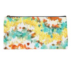 Retro Watercolors                                                      	pencil Case by LalyLauraFLM