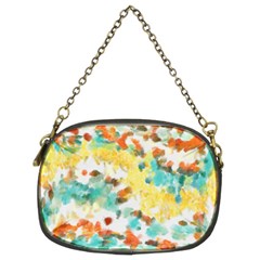 Retro Watercolors                                                      	chain Purse (two Sides) by LalyLauraFLM