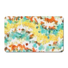 Retro Watercolors                                                      			magnet (rectangular) by LalyLauraFLM